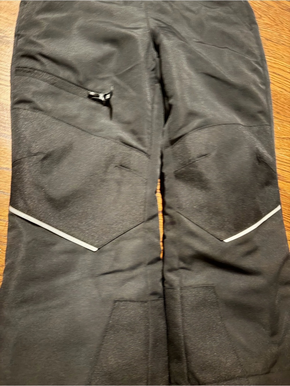 Swiss Tech Overall Black Winter Snowpants Kids XS 4/5 EUC - Picture 4 of 6
